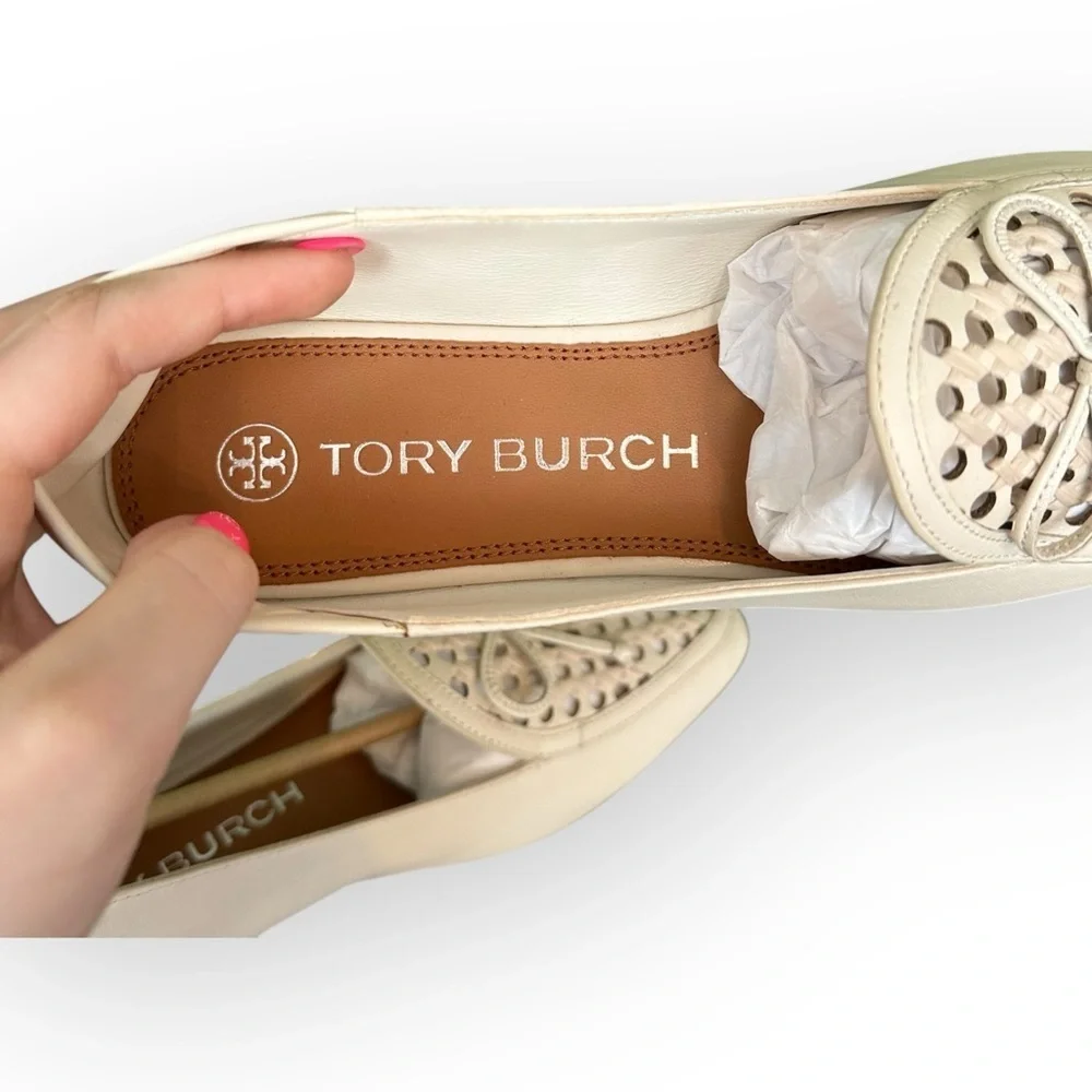 T13 Tory Burch Charm Woven Flats